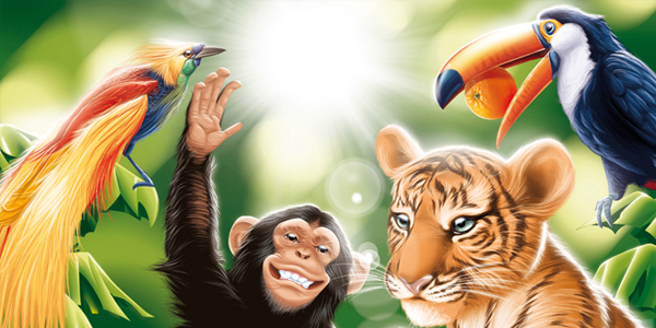 blattform Illustrationen